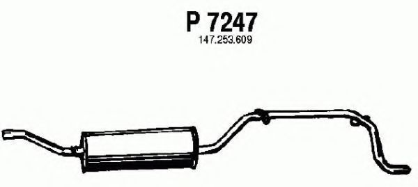 P7247 FENNO Hydraulikfilter, Automatikgetriebe