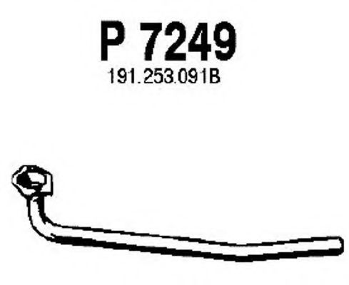 P7249 FENNO Exhaust Pipe