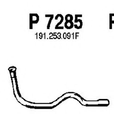 P7285 FENNO Exhaust System Exhaust Pipe