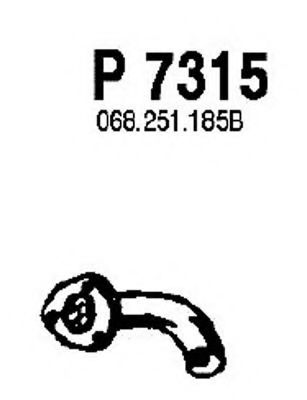 P7315 FENNO Exhaust System Exhaust Pipe