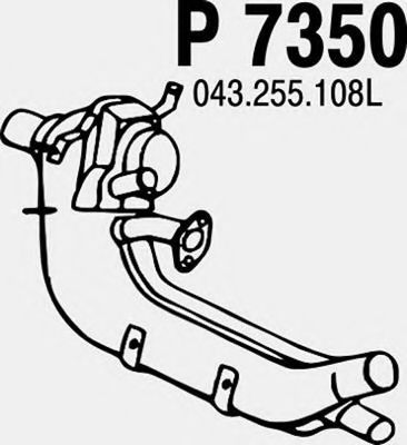 P7350 FENNO Mounting Kit, heat exchanger
