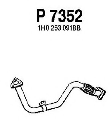 P7352 FENNO Exhaust Pipe
