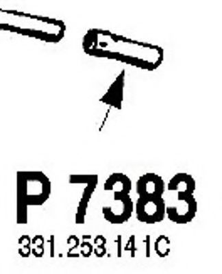 P7383 FENNO Exhaust System Exhaust Tip