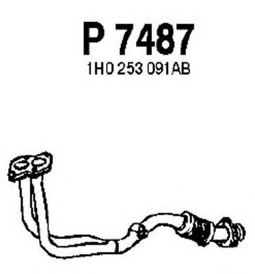 P7487 FENNO Exhaust Pipe