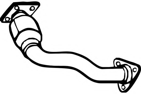 P7491 FENNO Exhaust System Exhaust Pipe