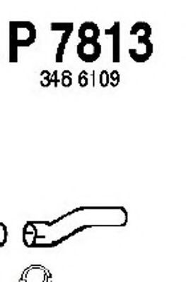 P7813 FENNO Exhaust System Exhaust Pipe