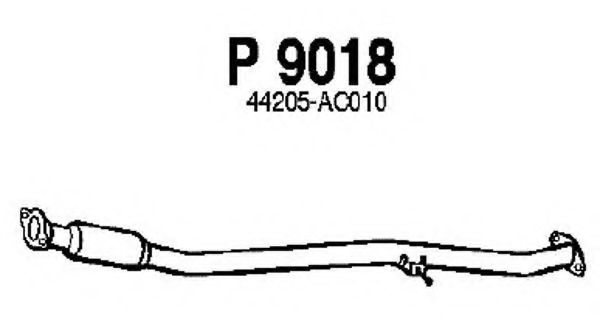 P9018 FENNO Exhaust System Middle Silencer