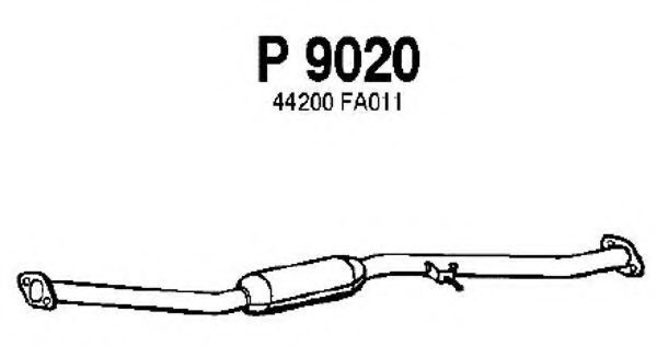 P9020 FENNO Mittelschalldämpfer