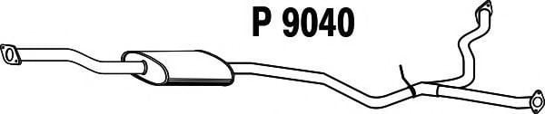 P9040 FENNO Middle Silencer