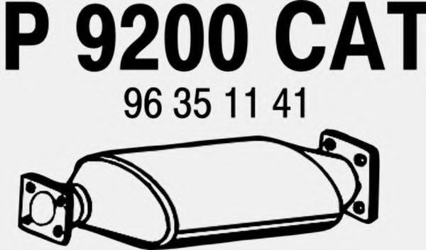 P9200CAT FENNO Catalytic Converter