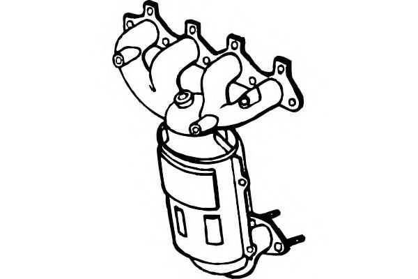 P9219CAT FENNO Exhaust System Catalytic Converter