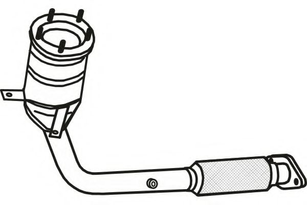 P9269CAT FENNO Exhaust System Catalytic Converter