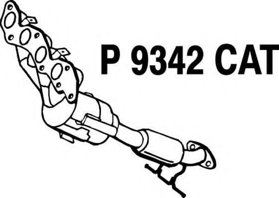 P9342CAT FENNO Catalytic Converter