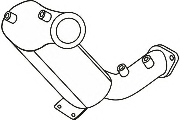 P9964DPF FENNO Exhaust System Soot/Particulate Filter, exhaust system