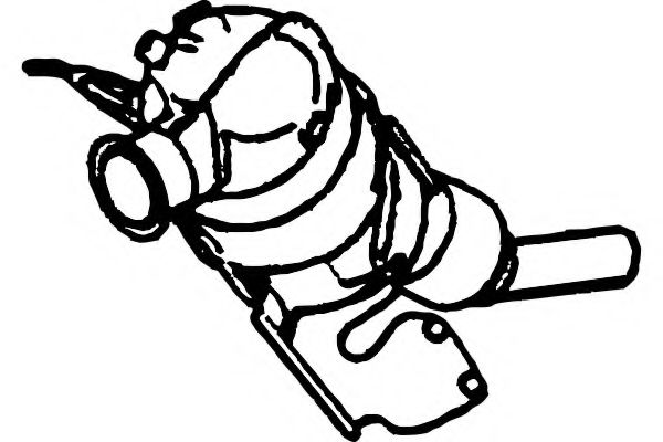P9967DPF fenno Exhaust System Soot/Particulate Filter, exhaust system