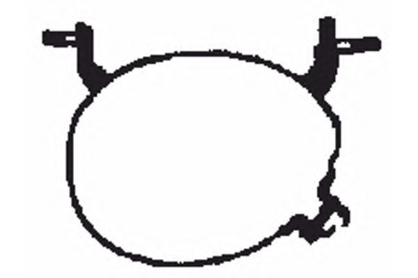 X10105 FENNO Exhaust System Clamp, silencer