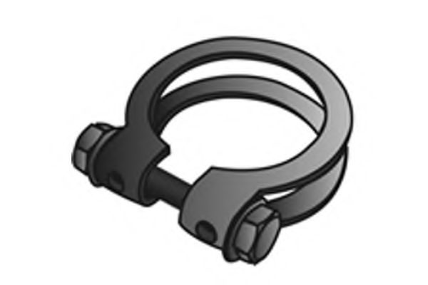 X92165 FENNO Exhaust System Clamp, exhaust system