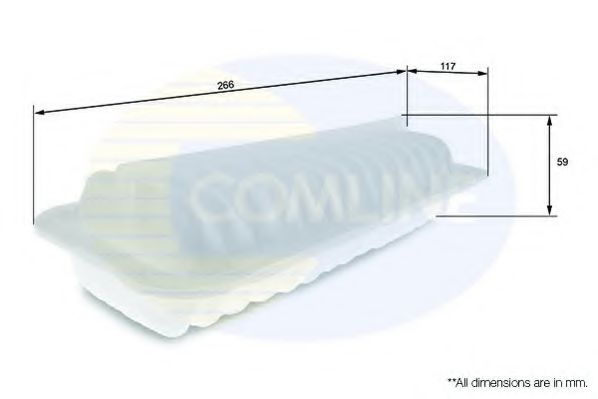 CTY12085 COMLINE Air Filter