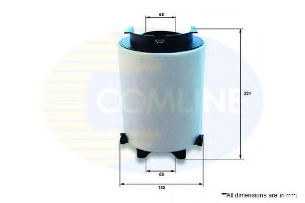 EAF713 COMLINE Air Supply Air Filter