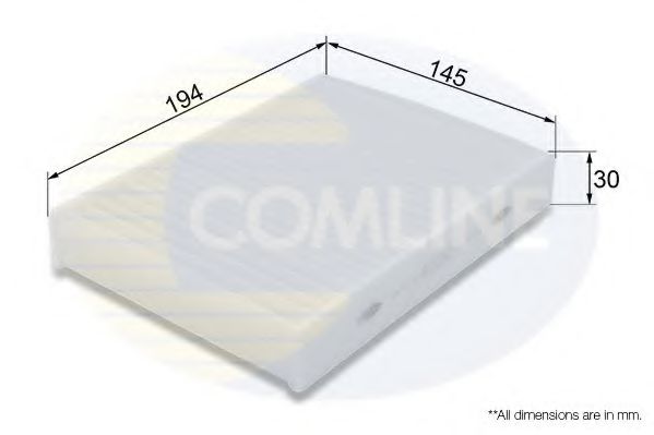 EKF404 COMLINE Filter, interior air