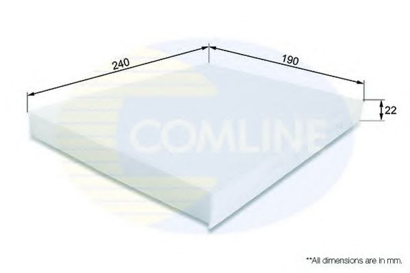EKF151 COMLINE Filter, interior air