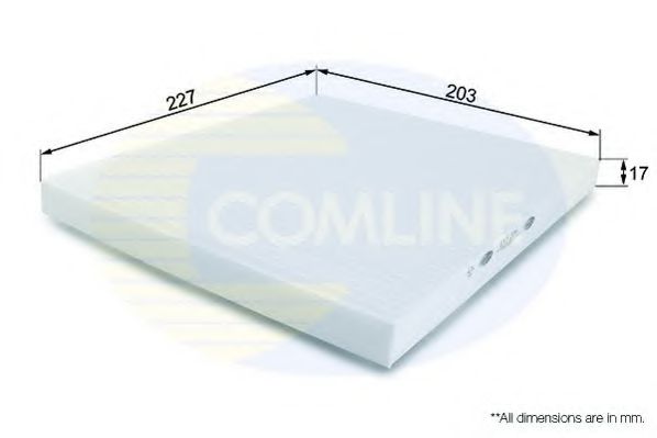 EKF204 COMLINE Filter, interior air