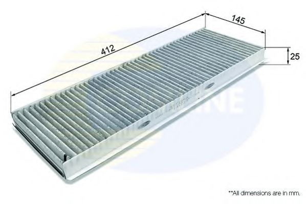 EKF166A COMLINE Filter, interior air