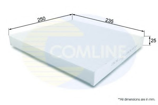 EKF172 COMLINE Filter, interior air