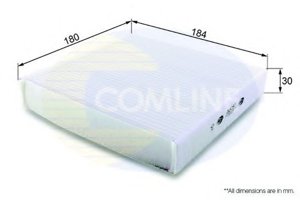 EKF257 COMLINE Filter, interior air
