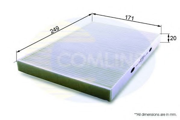 EKF262 COMLINE Filter, interior air