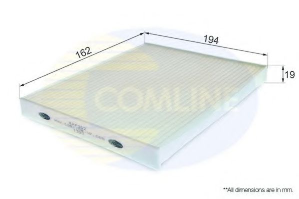 EKF302 COMLINE Filter, interior air