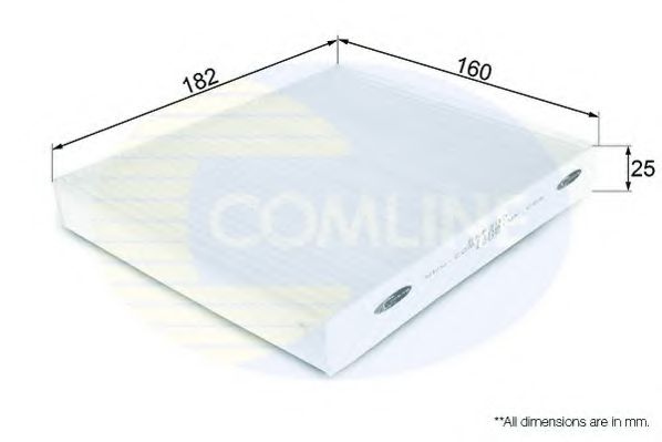 EKF307 COMLINE Filter, interior air