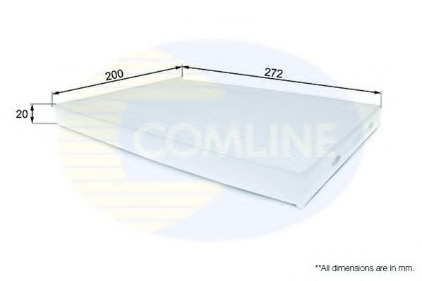 EKF190 COMLINE Filter, interior air