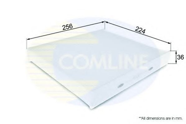 EKF332 COMLINE Filter, interior air