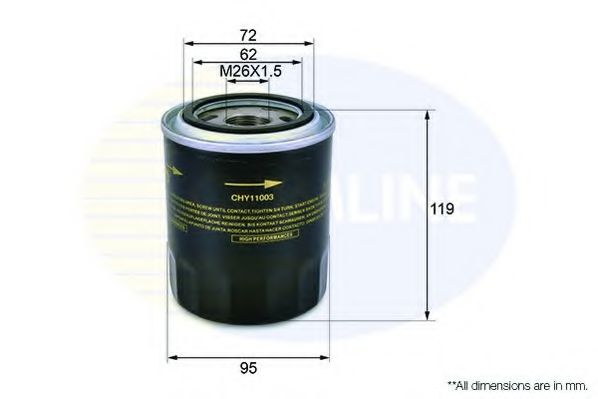 CHY11003 COMLINE Oil Filter