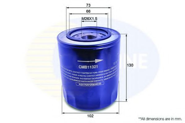 CMB11321 COMLINE Lubrication Oil Filter
