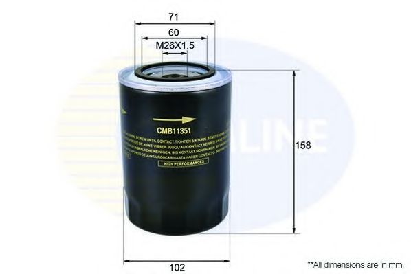 CMB11351 COMLINE Oil Filter