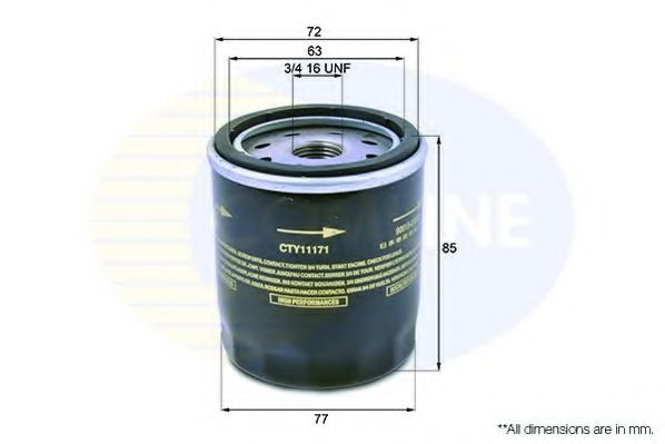 CTY11171 COMLINE Oil Filter