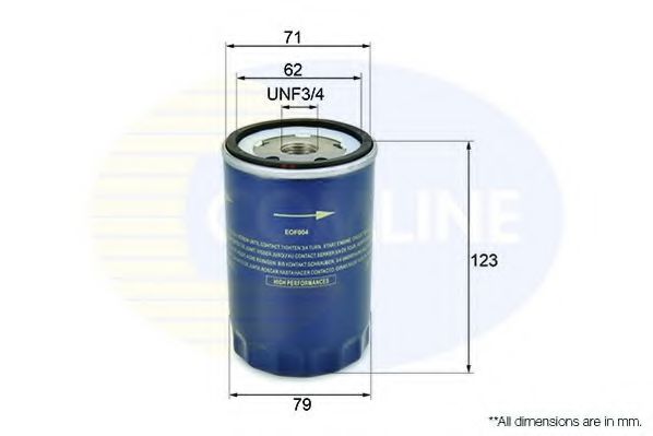 EOF004 COMLINE Lubrication Oil Filter