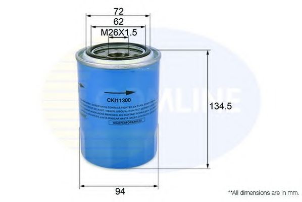 CKI11300 COMLINE Lubrication Oil Filter