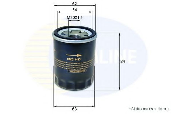 CMZ11413 COMLINE Lubrication Oil Filter