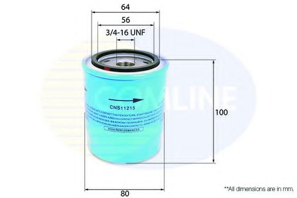 CNS11215 COMLINE Lubrication Oil Filter