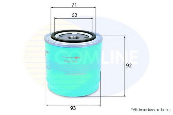 CNS11701 COMLINE Lubrication Oil Filter