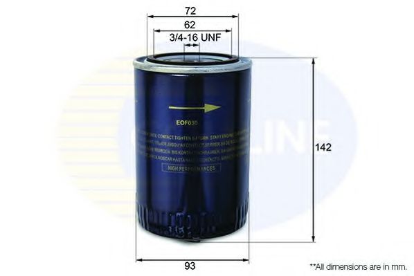 EOF030 COMLINE Oil Filter