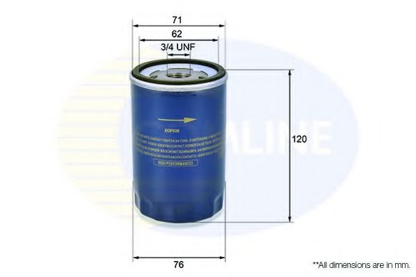 EOF036 COMLINE Oil Filter