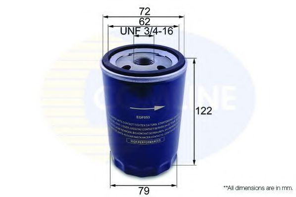 EOF053 COMLINE Oil Filter