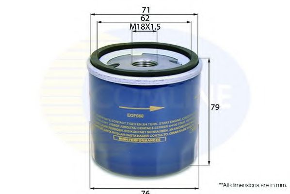EOF060 COMLINE Oil Filter