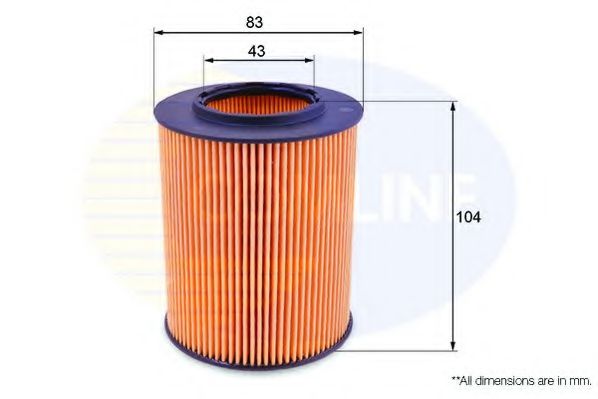 EOF067 COMLINE Lubrication Oil Filter