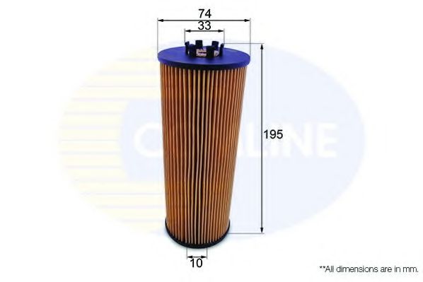 EOF068 COMLINE Lubrication Oil Filter