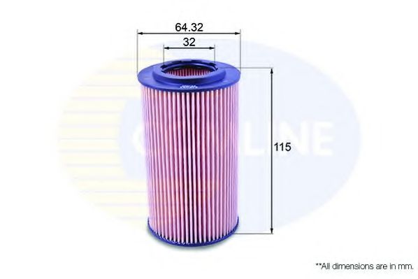 EOF092 COMLINE Lubrication Oil Filter